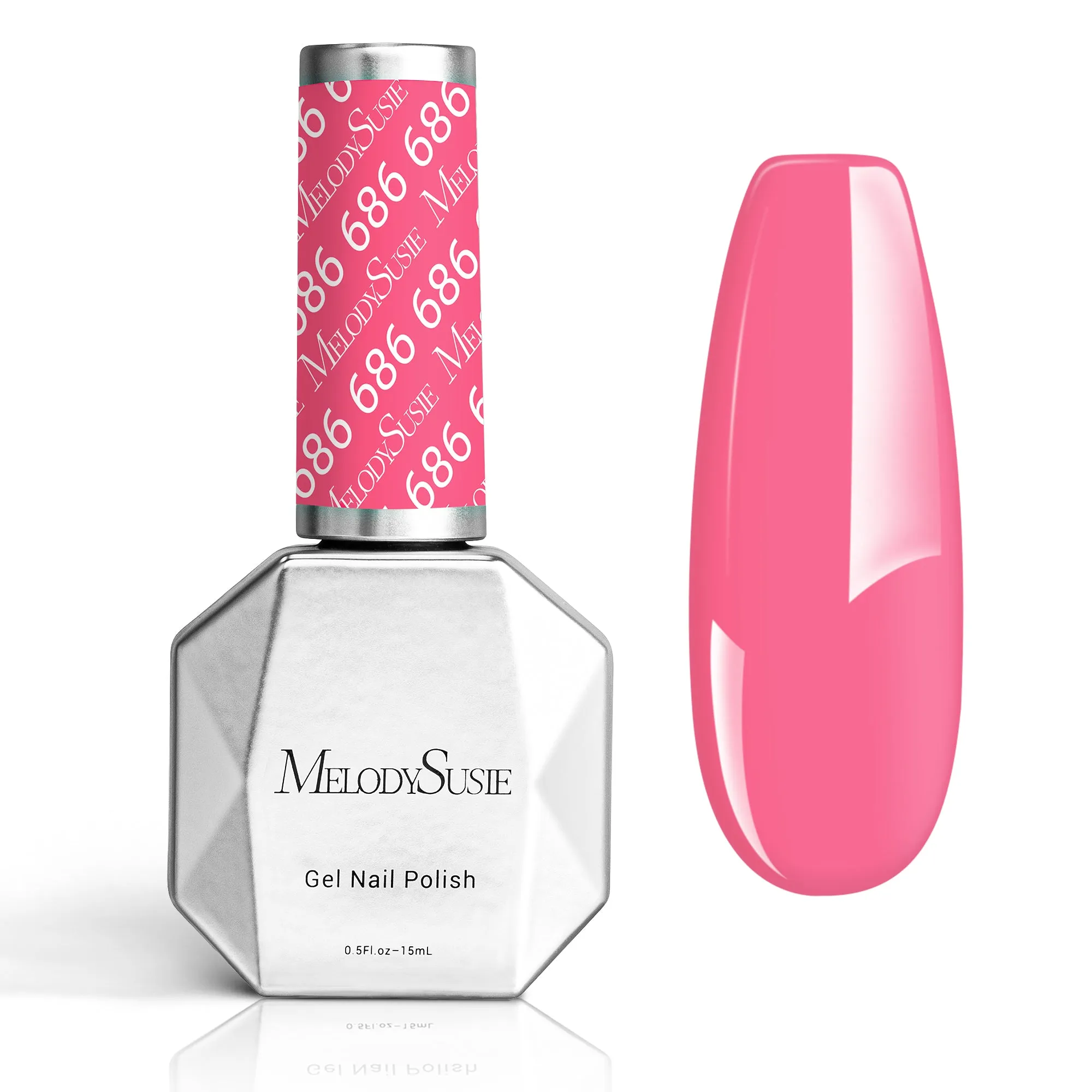 686 Berry Wool Pink - Thick Gel Nail Polish(15ml)