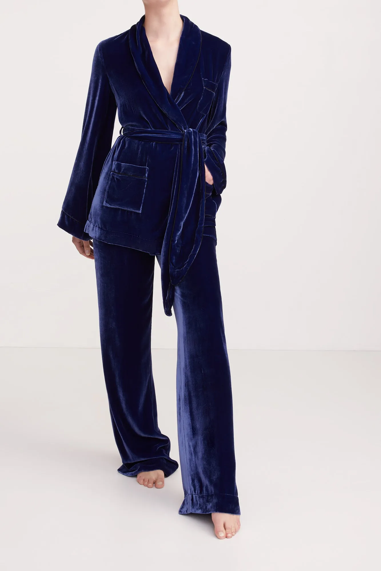 BON VIVANT ROBE {BLUE DEPTHS}