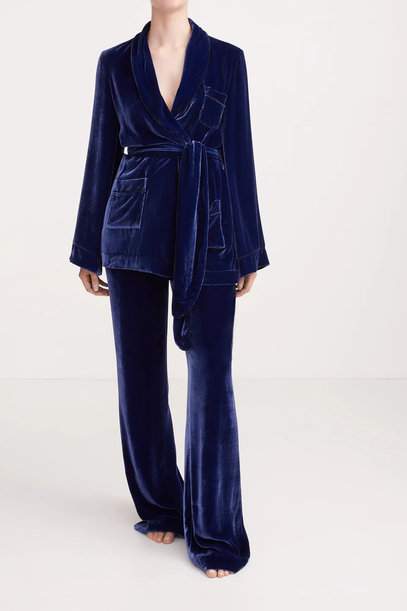 BON VIVANT ROBE {BLUE DEPTHS}