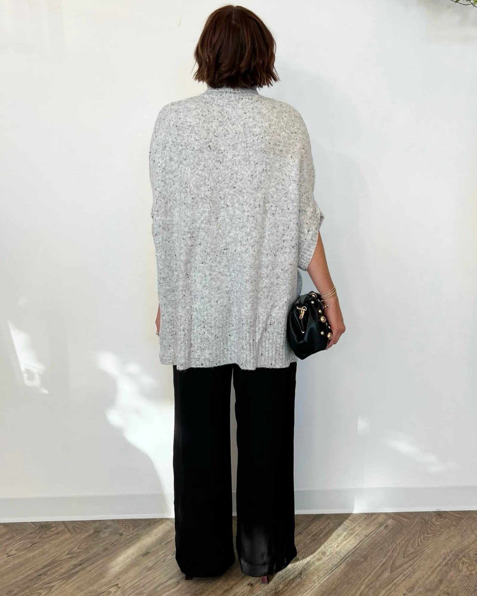 Brynn Oversized Sleeveless Knit Vest