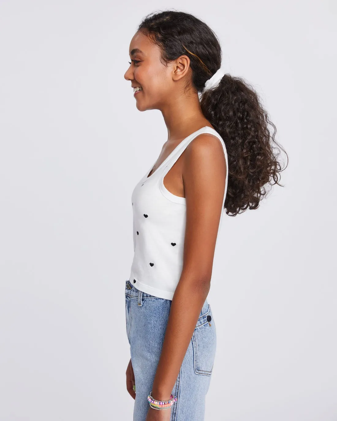 Del Ray Embroidered Tank