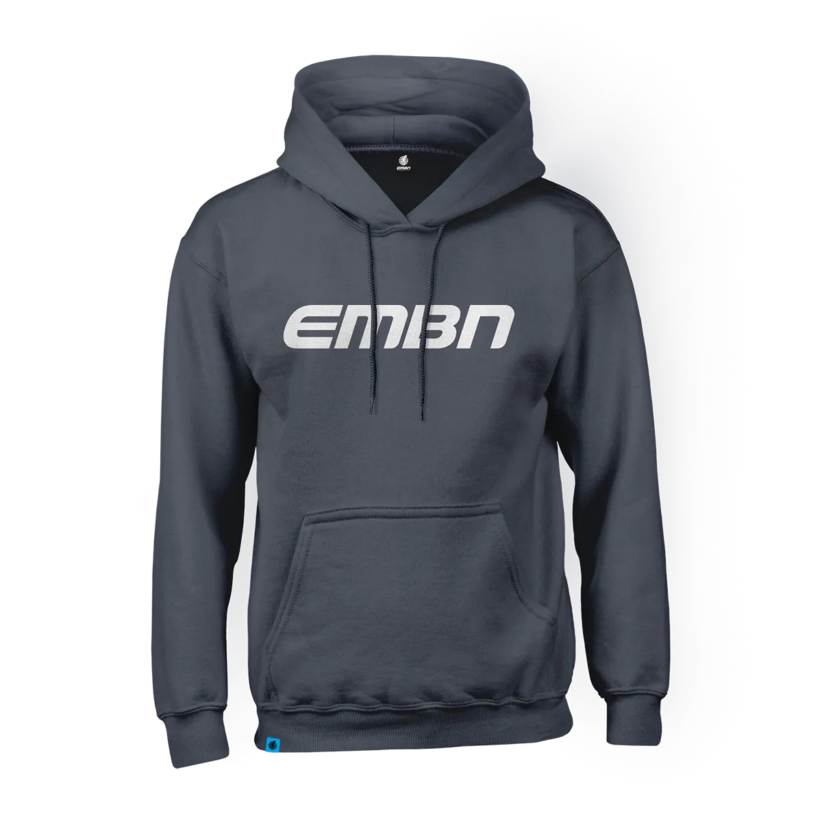EMBN Word Logo Hoodie - Dark Grey
