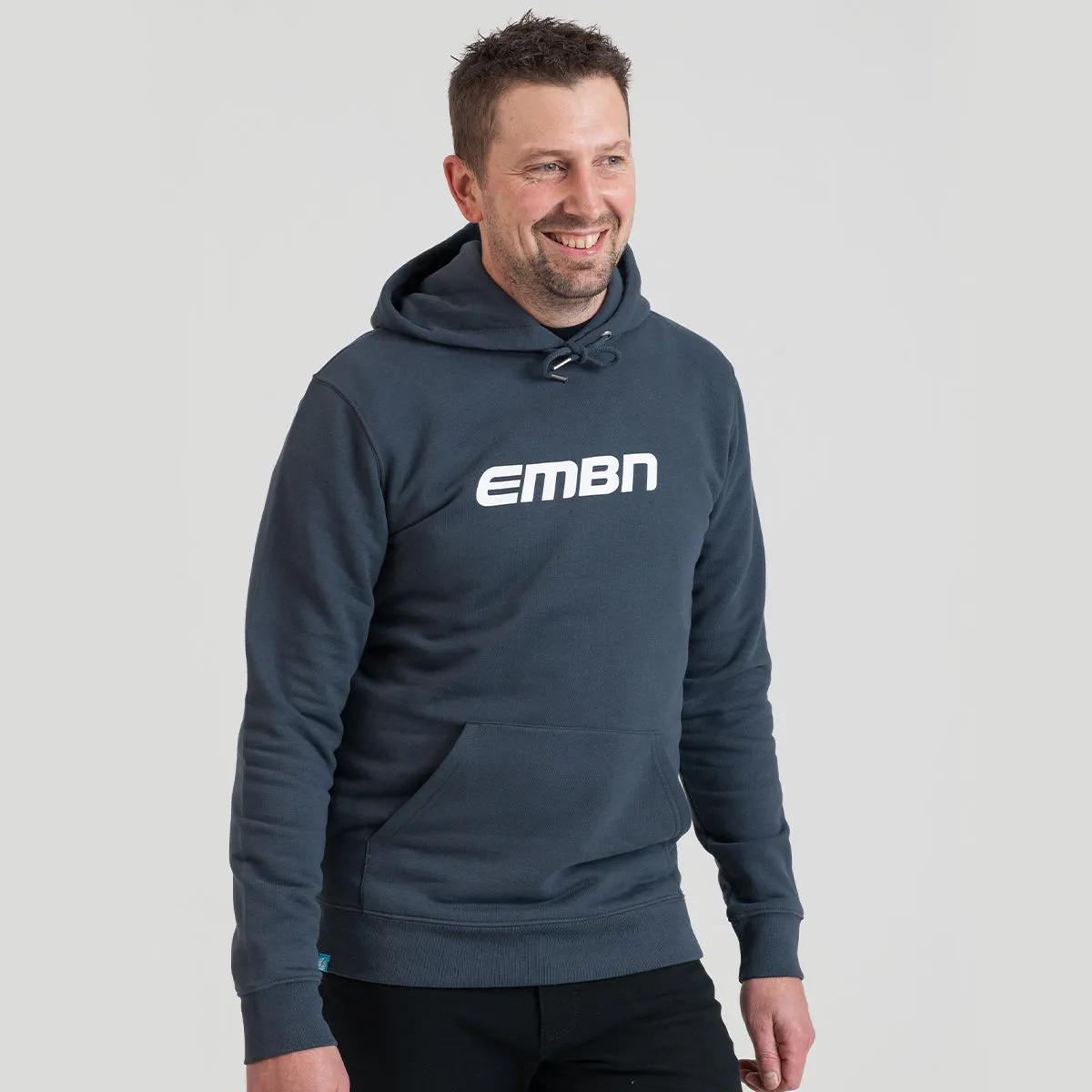 EMBN Word Logo Hoodie - Dark Grey