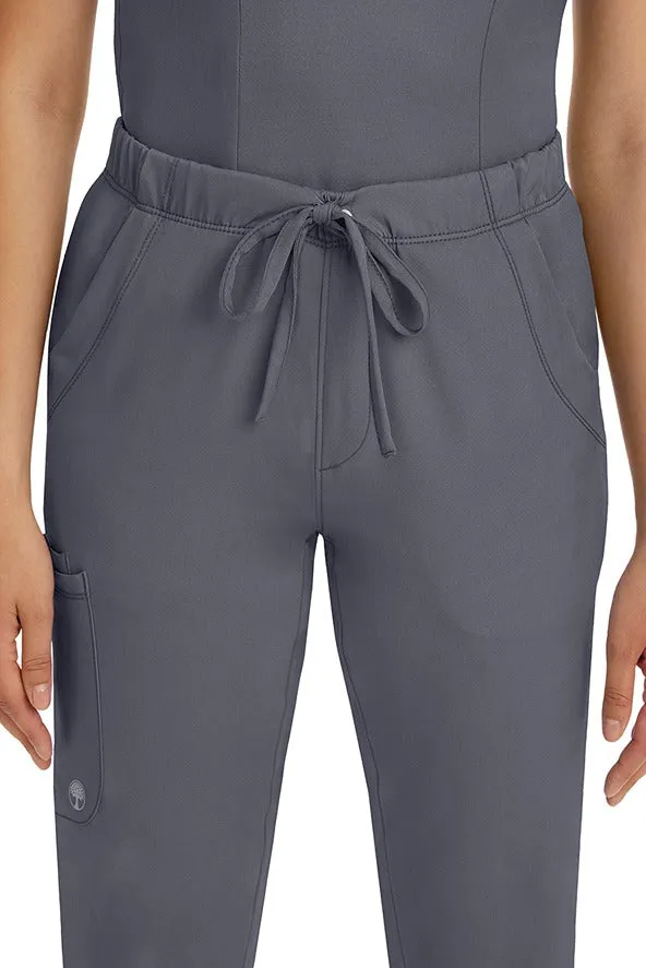 HH Works Women's Scrub Set Monica Top & Rebecca Pant | Pewter