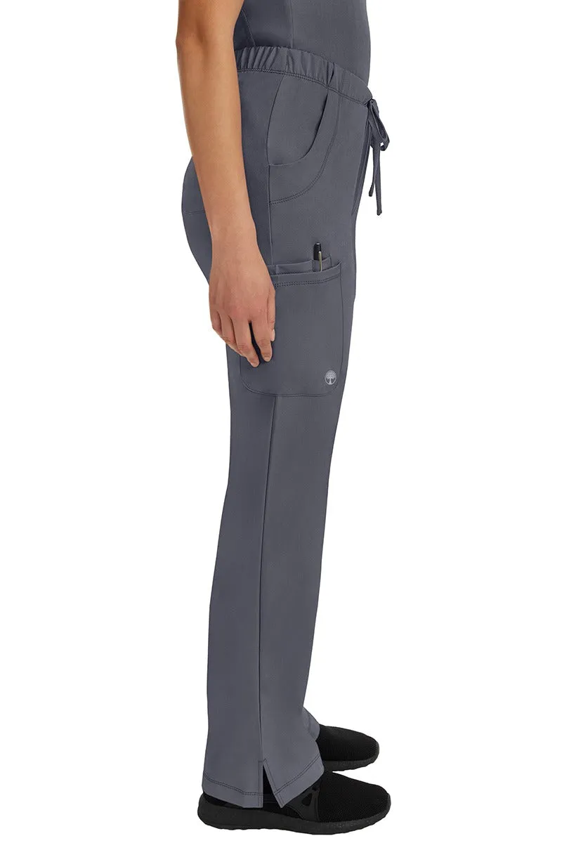 HH Works Women's Scrub Set Monica Top & Rebecca Pant | Pewter