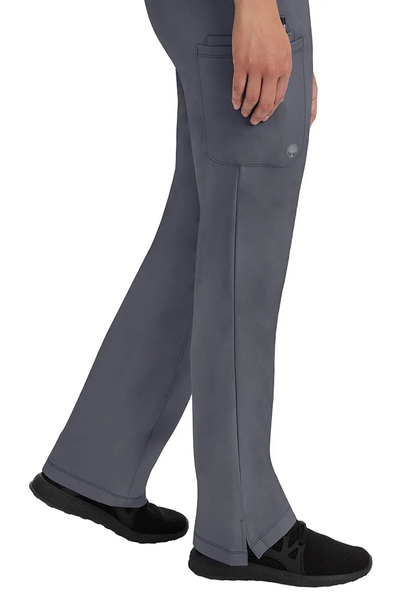 HH Works Women's Scrub Set Monica Top & Rebecca Pant | Pewter
