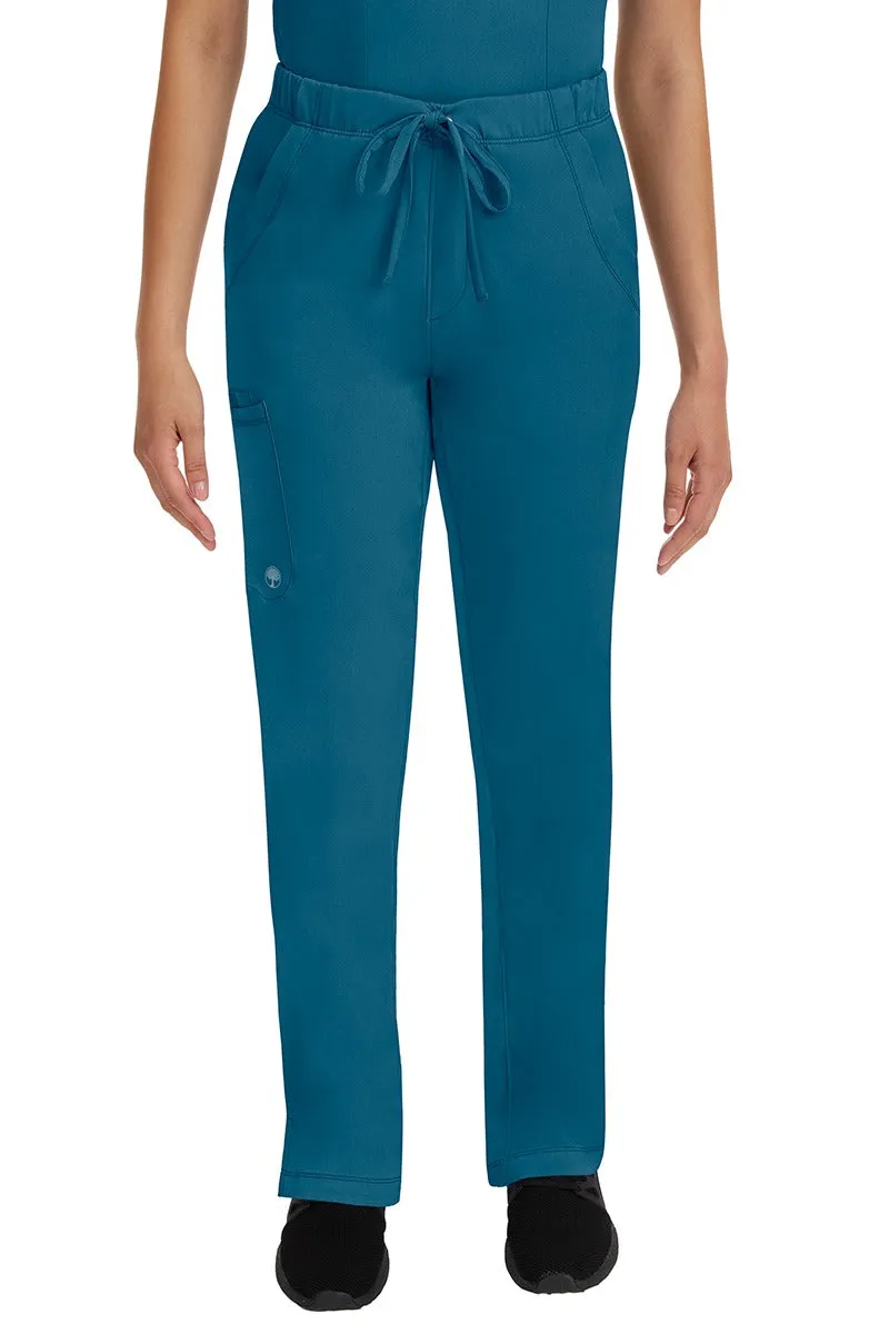 HH Works Women's Scrub Set Monica Top & Tall Rebecca Pant | Caribbean