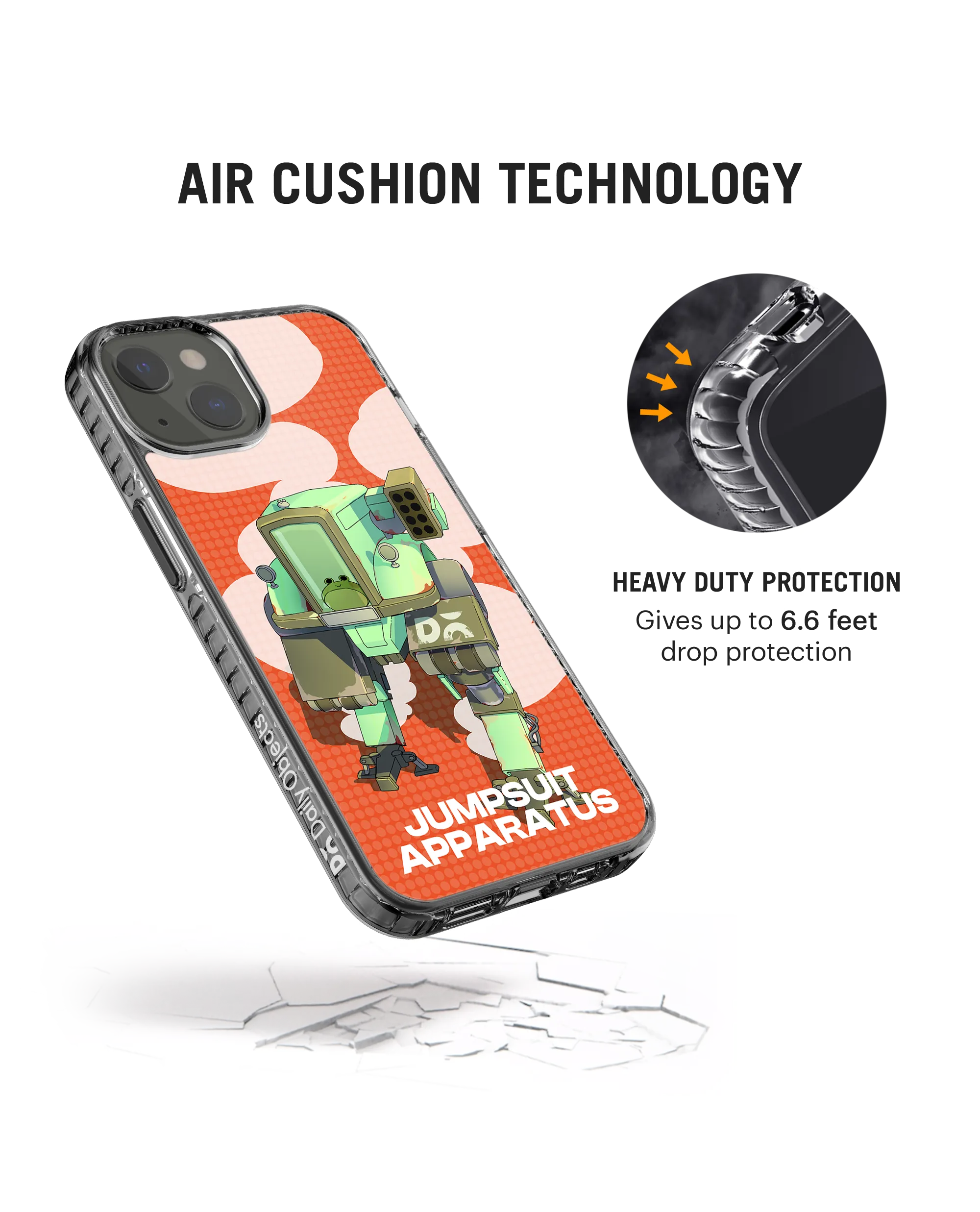 Jumpsuit Apparatus Stride 2.0 Case Cover For iPhone 15