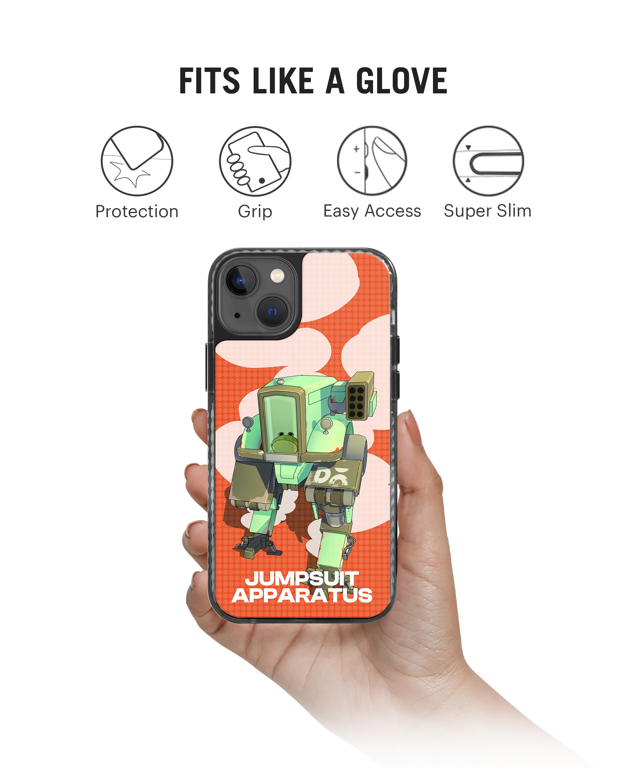Jumpsuit Apparatus Stride 2.0 Case Cover For iPhone 15