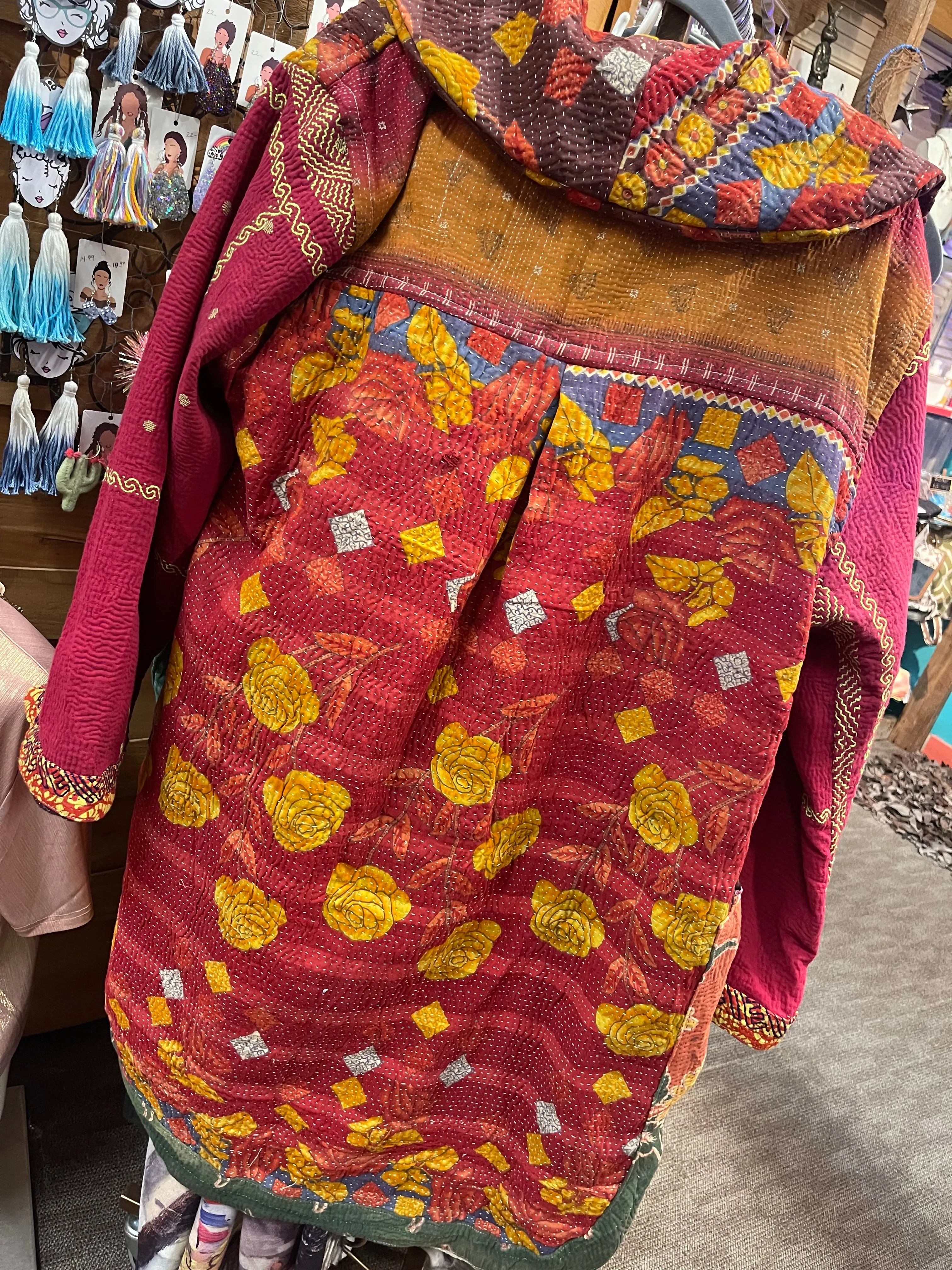 Kantha Drifter Coat