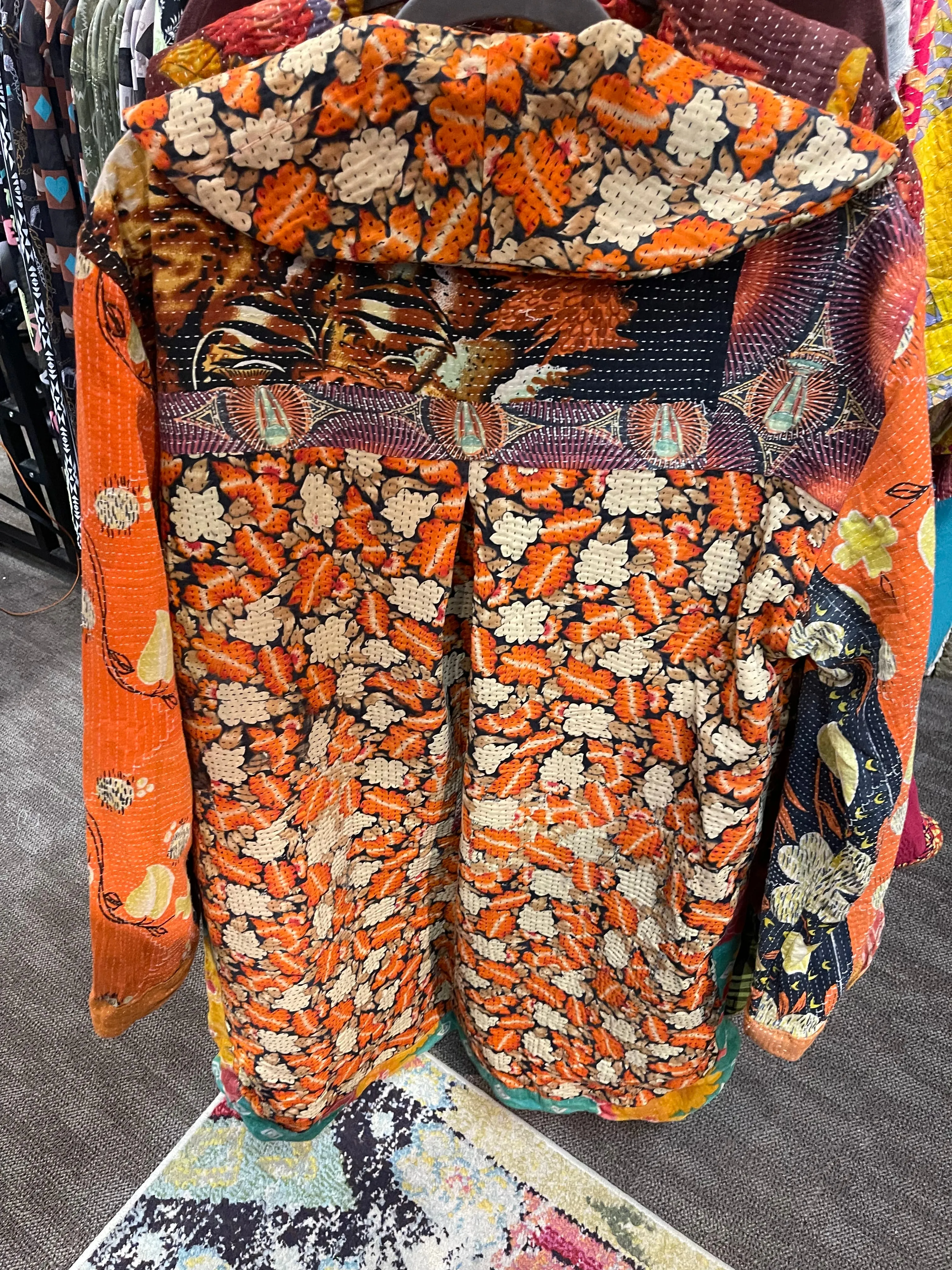 Kantha Drifter Coat
