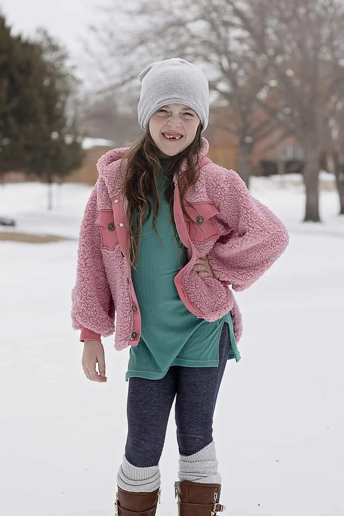 Kids Ramona Shacket