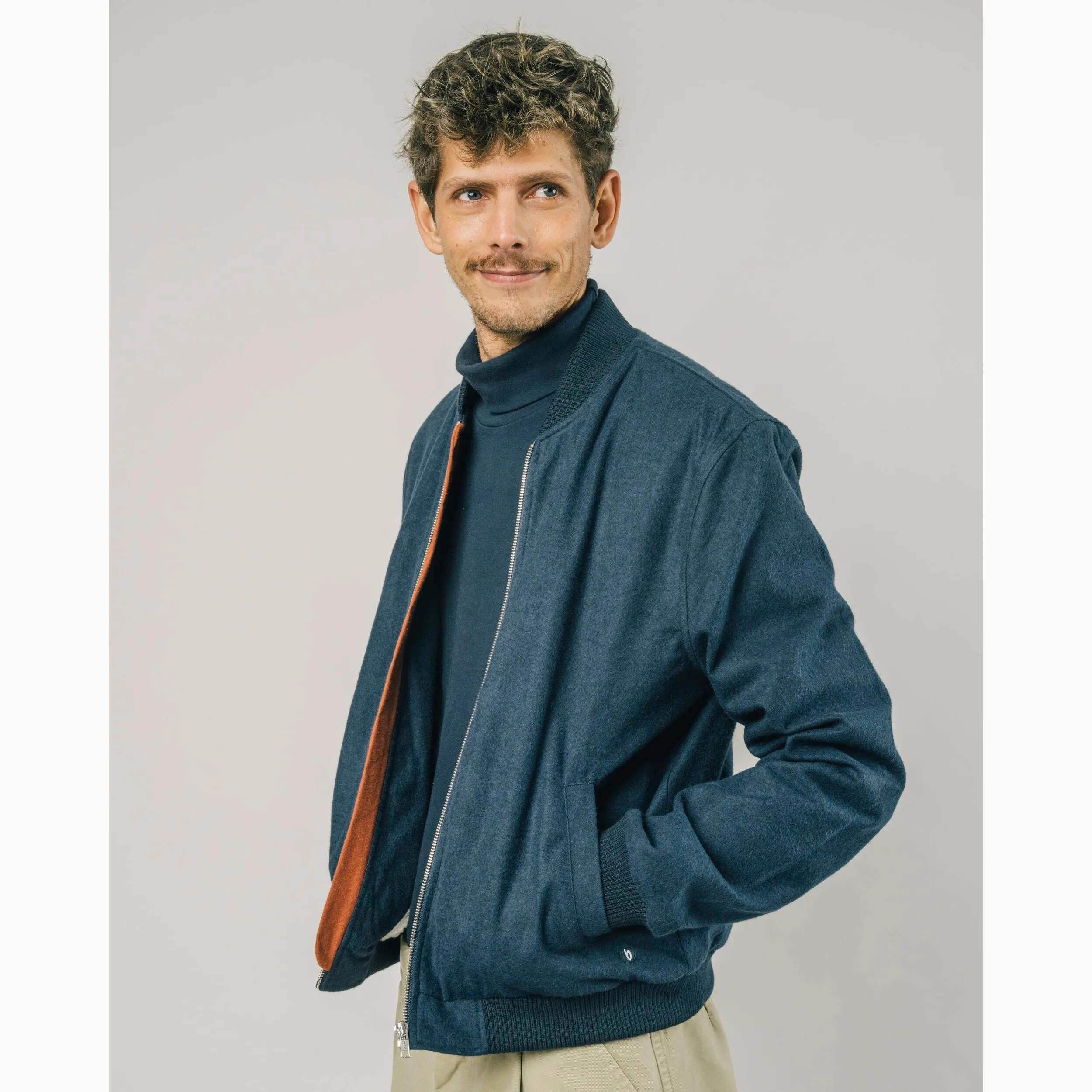 Lined Bomber Jacket