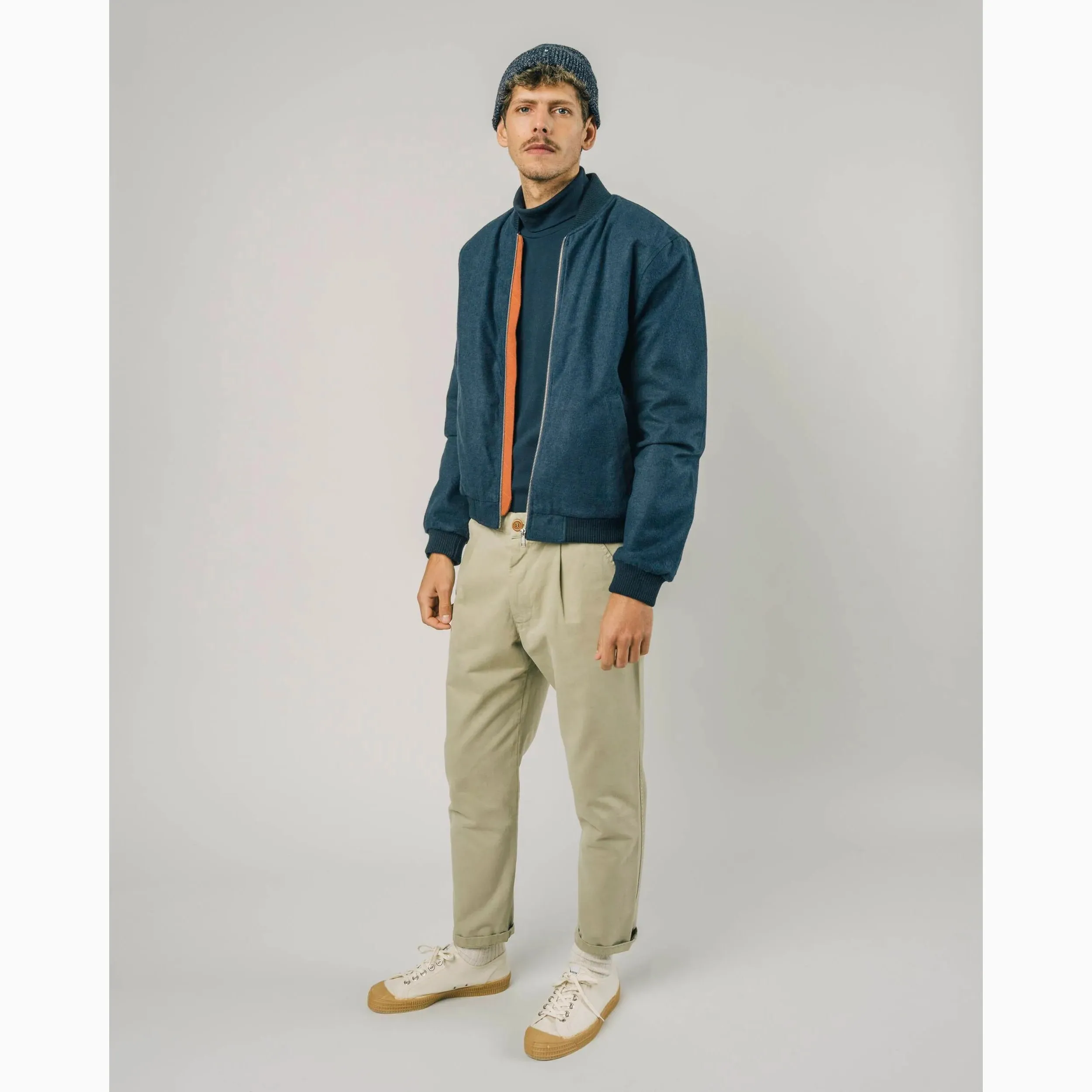 Lined Bomber Jacket