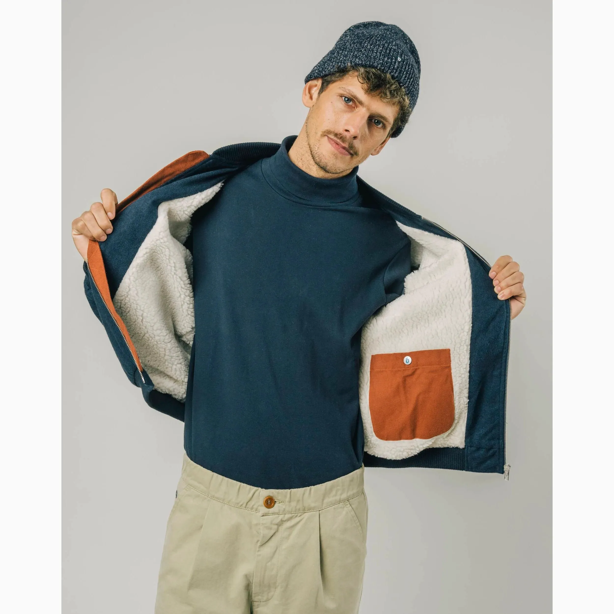 Lined Bomber Jacket