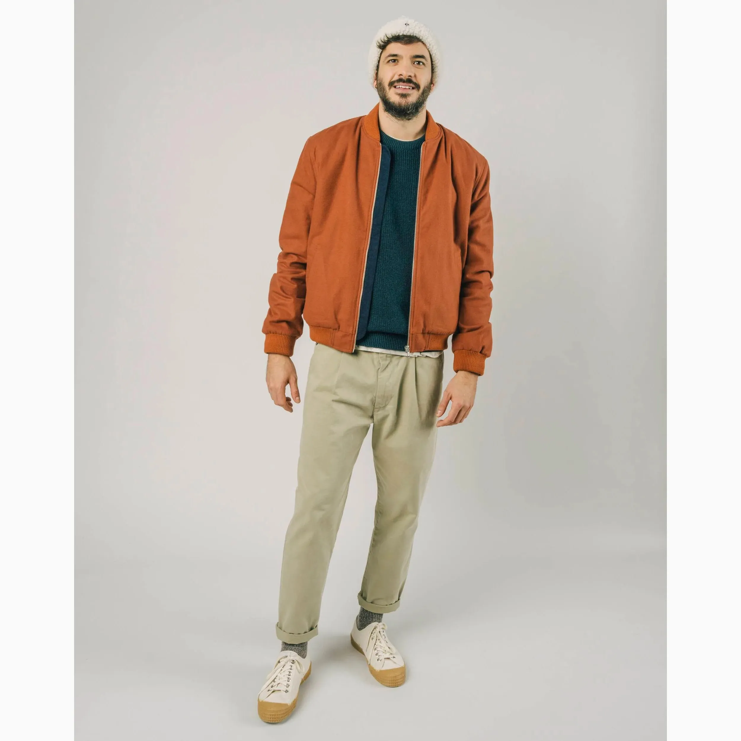 Lined Bomber Jacket