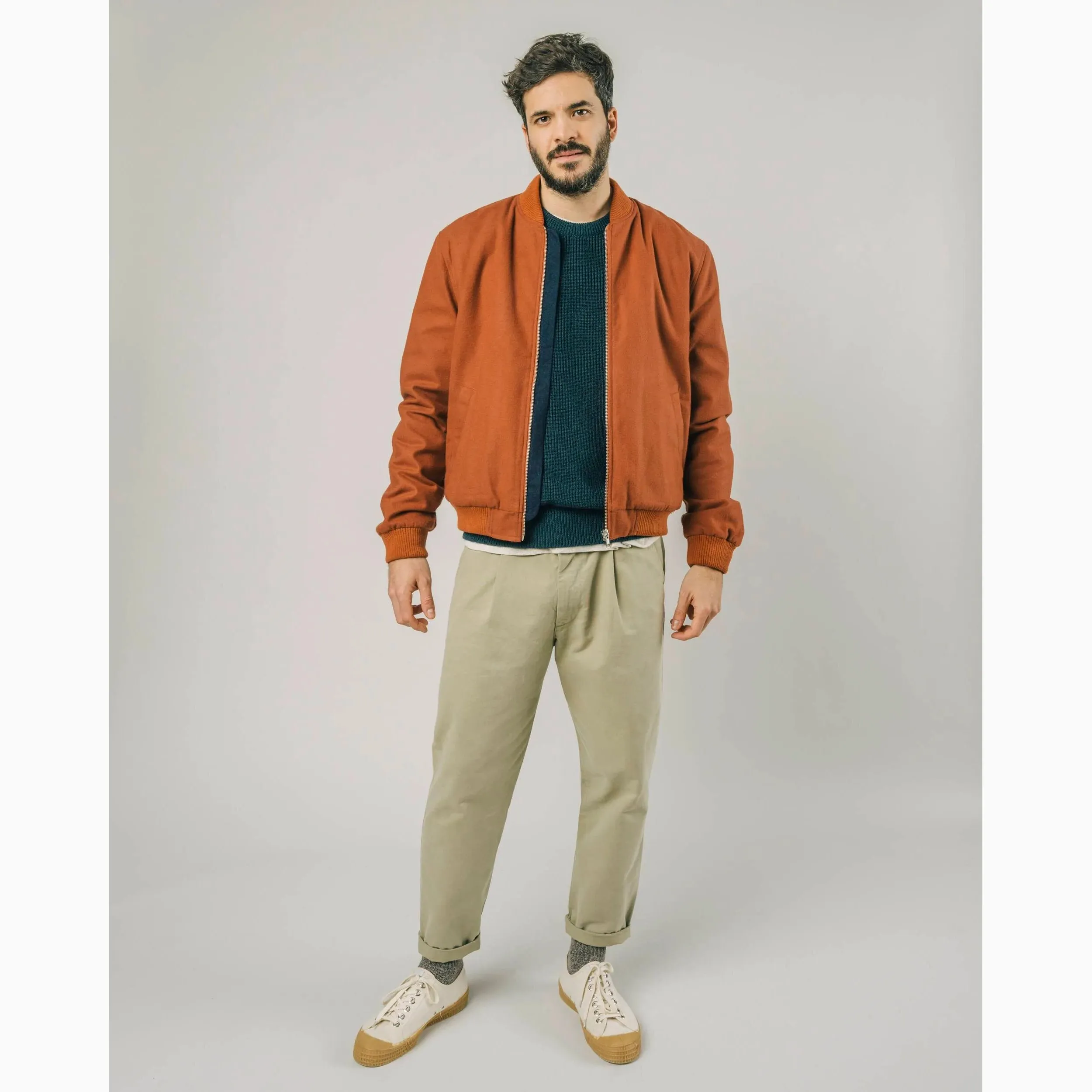 Lined Bomber Jacket
