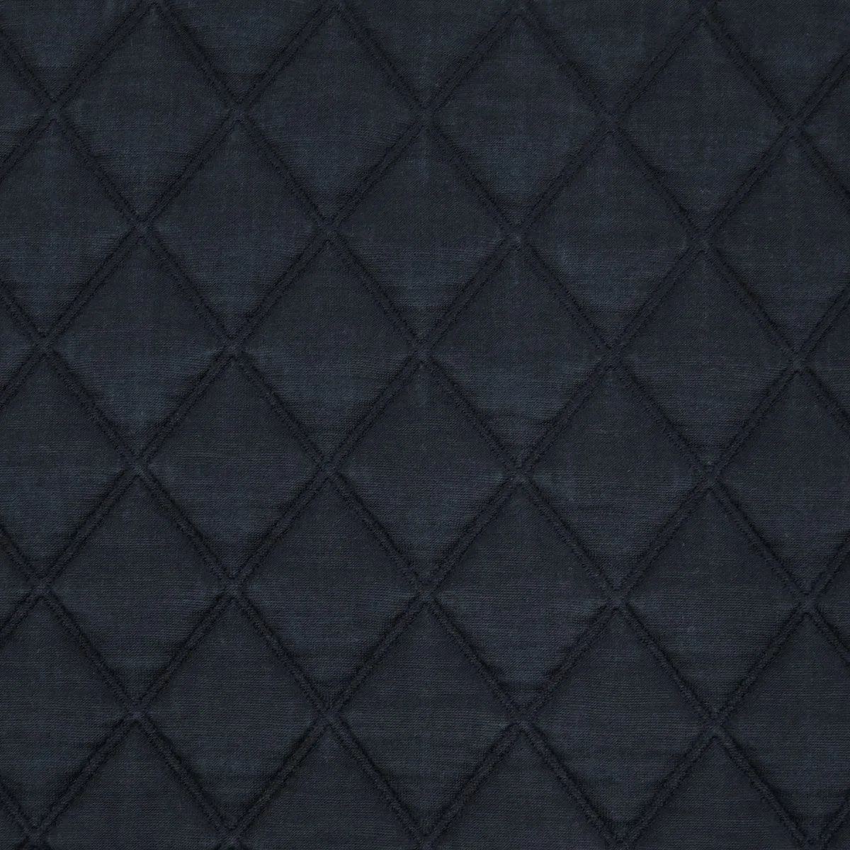 Navy Quilted Fabric 3236