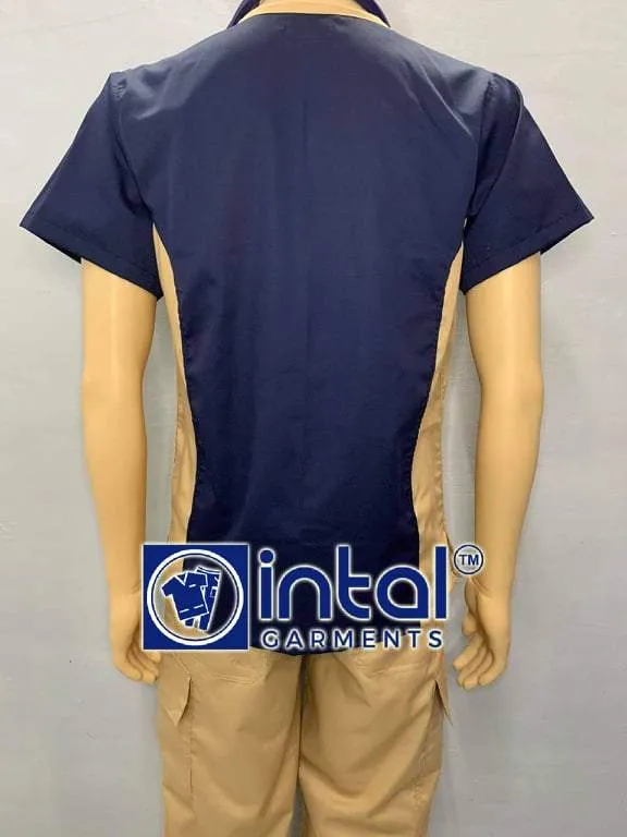 Scrub Suit 06B High Quality Medical Doctor Nurse Scrubsuit Cargo 6 Pocket Pants Unisex Scrubs (can now accept name embroidery)