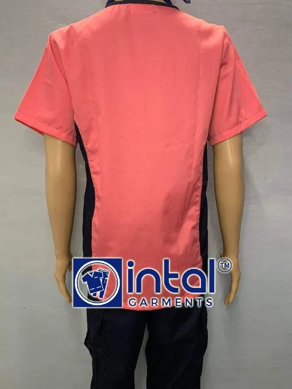 Scrub Suit 06B High Quality Medical Doctor Nurse Scrubsuit Cargo 6 Pocket Pants Unisex Scrubs (can now accept name embroidery)