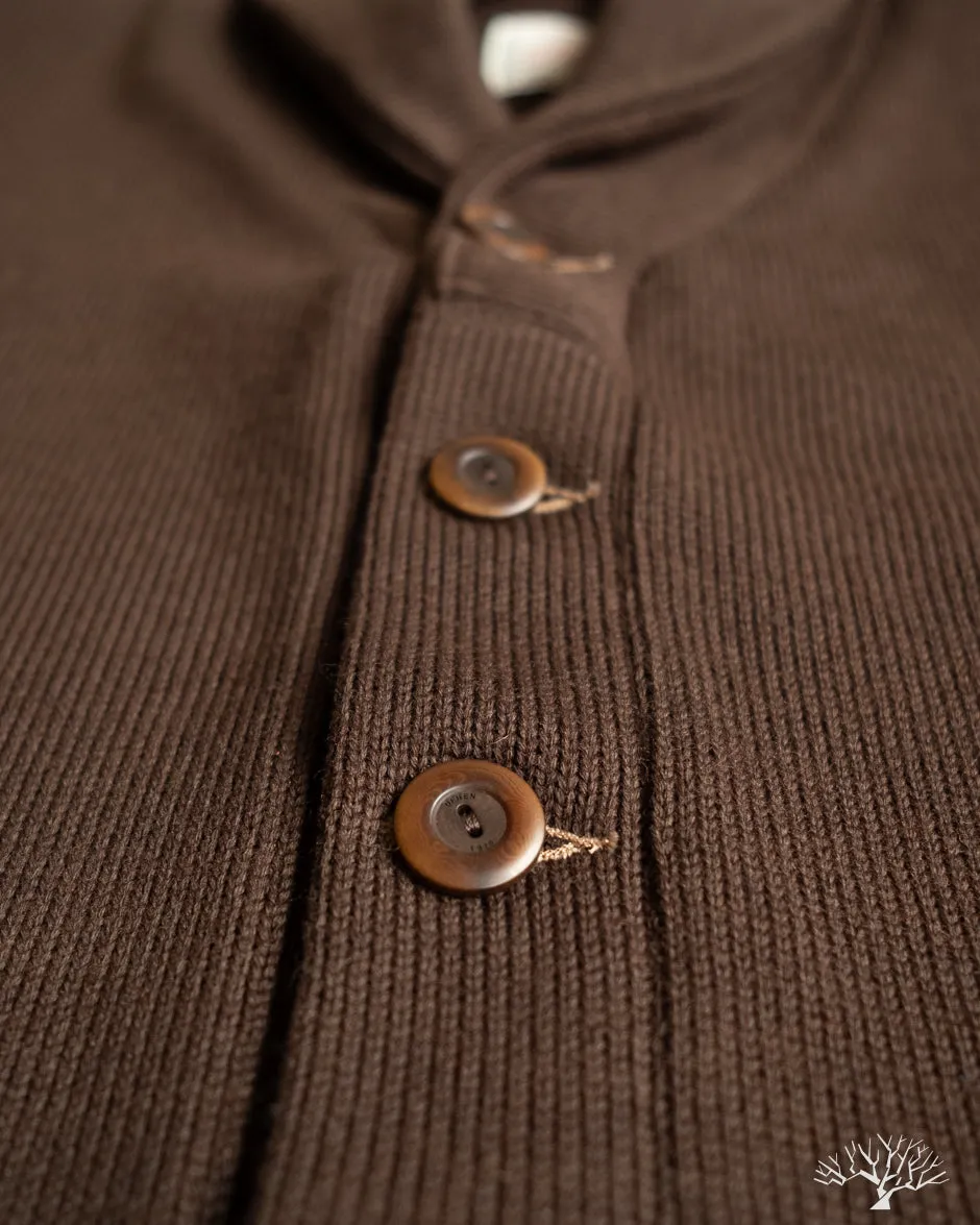 Shawl Sweater Coat 2.0 - Brown (Modified)