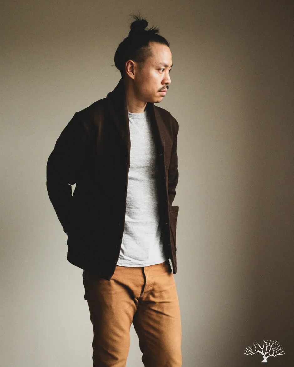 Shawl Sweater Coat 2.0 - Brown (Modified)