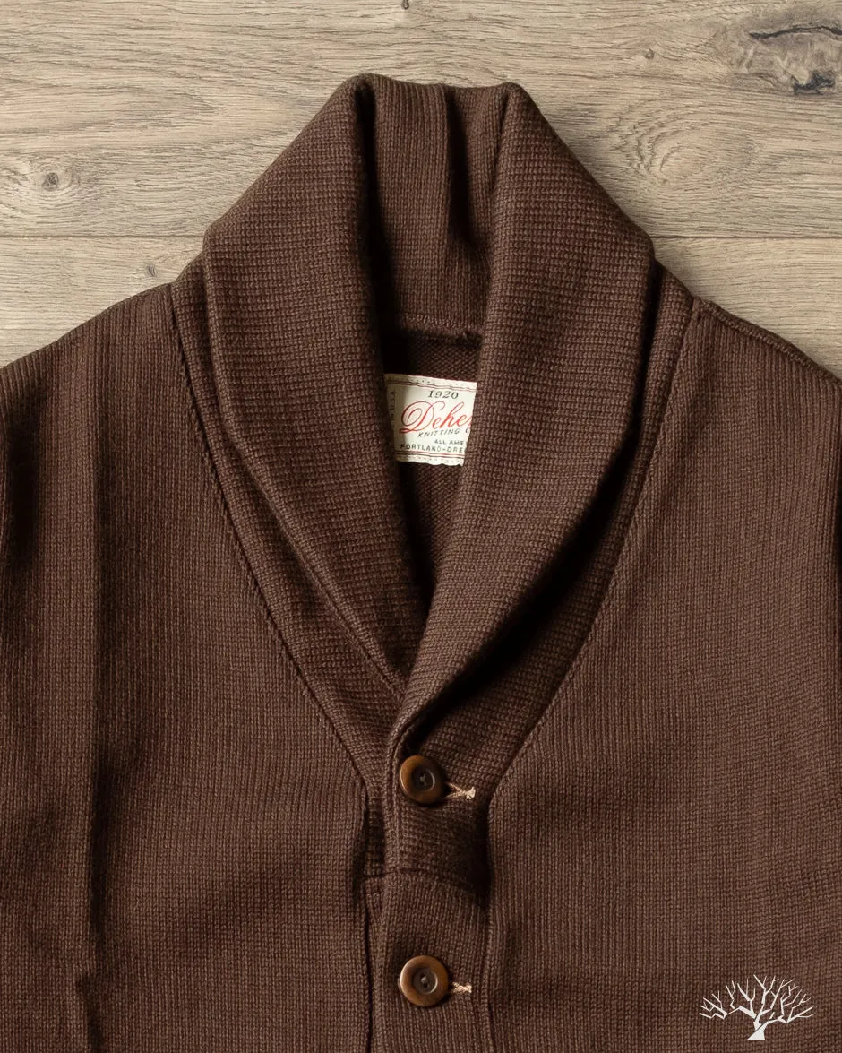 Shawl Sweater Coat 2.0 - Brown (Modified)