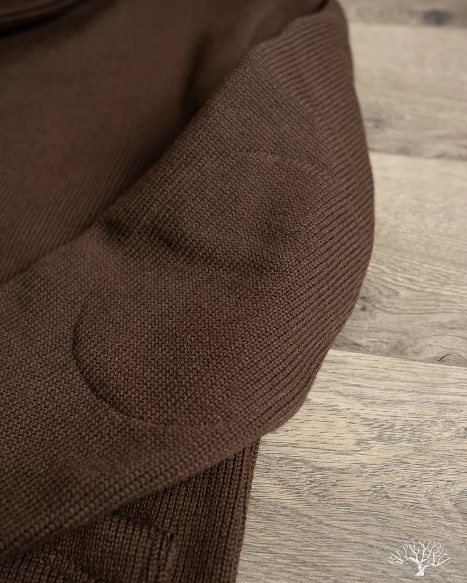 Shawl Sweater Coat 2.0 - Brown (Modified)