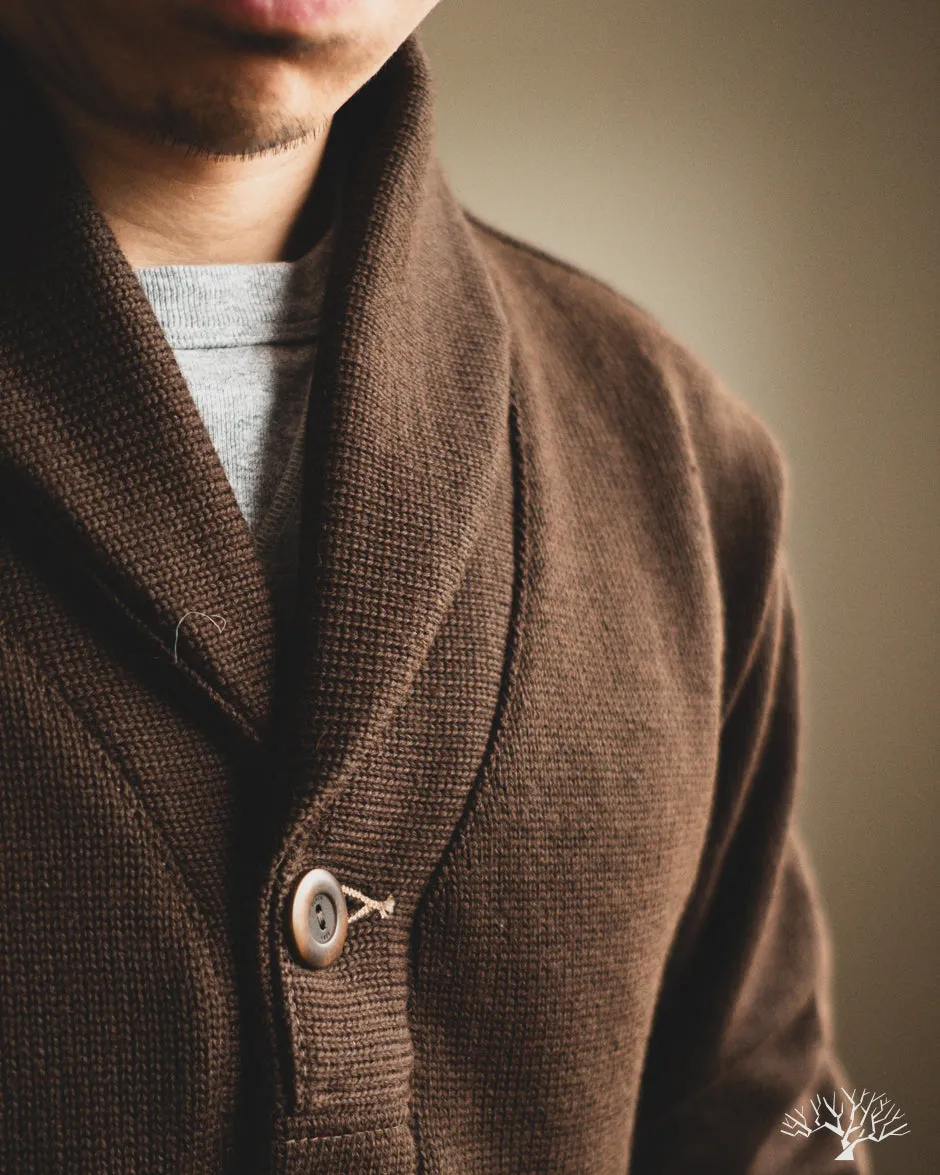 Shawl Sweater Coat 2.0 - Brown (Modified)