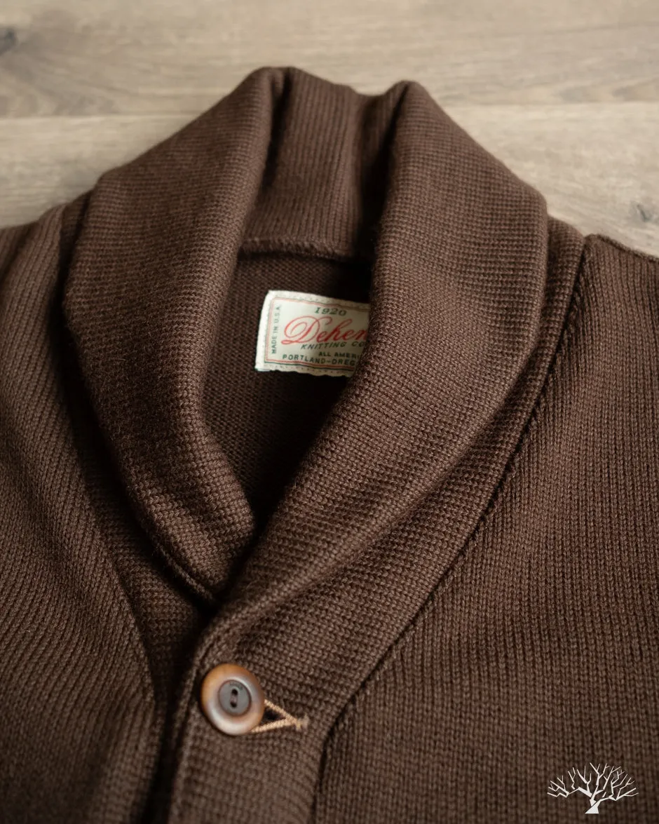 Shawl Sweater Coat 2.0 - Brown (Modified)