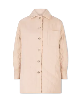 Single Breasted Quilted Coat