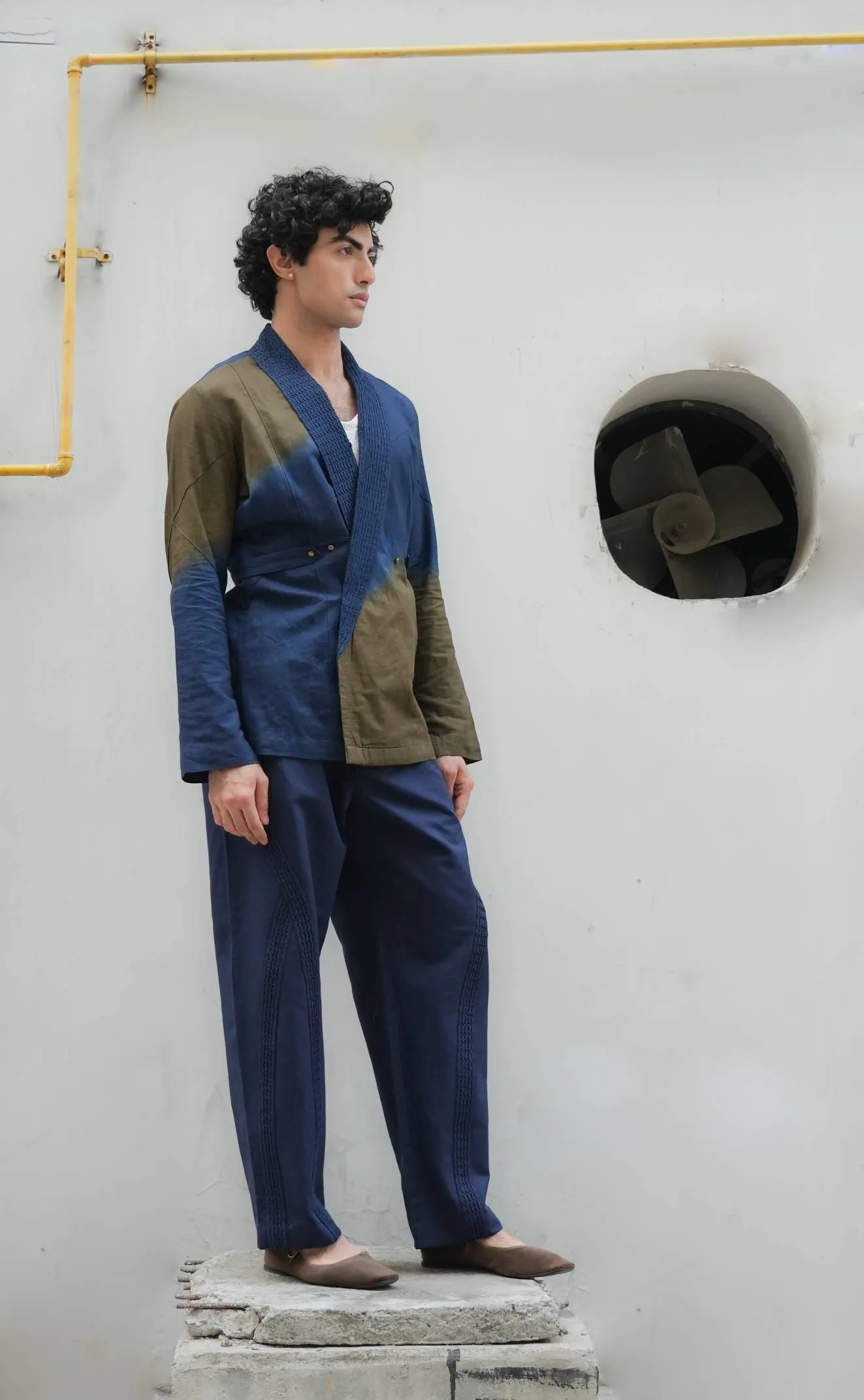 Teal & Olive Shacket set